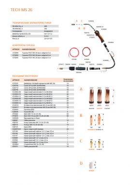 Сварог MS 26 (евро адаптер) 5м